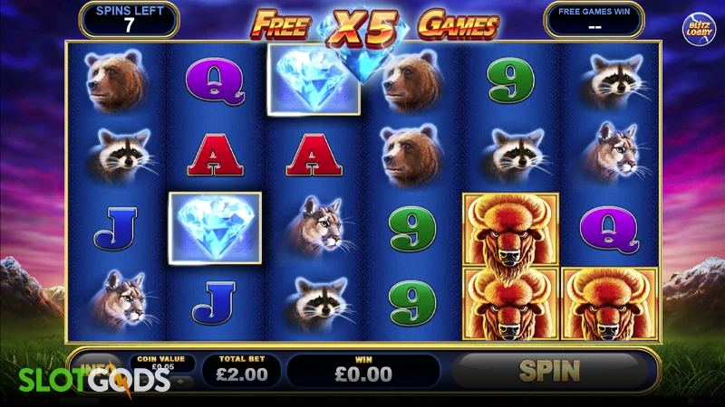 Buffalo Blitz Slot - Screenshot 3