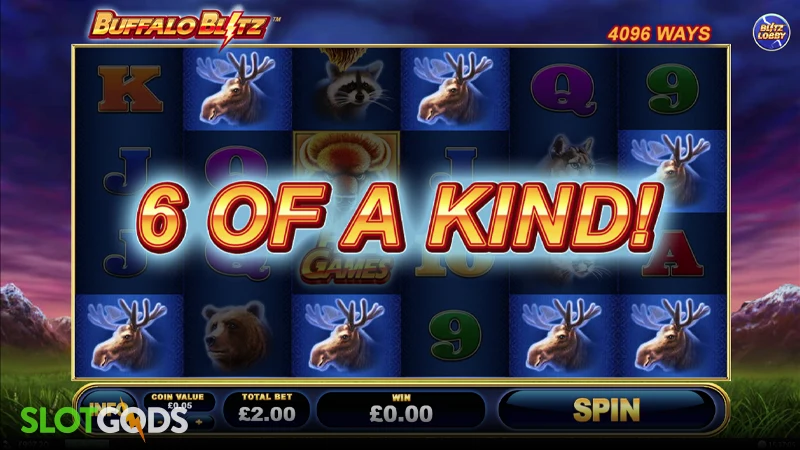 Buffalo Blitz Slot - Screenshot 2