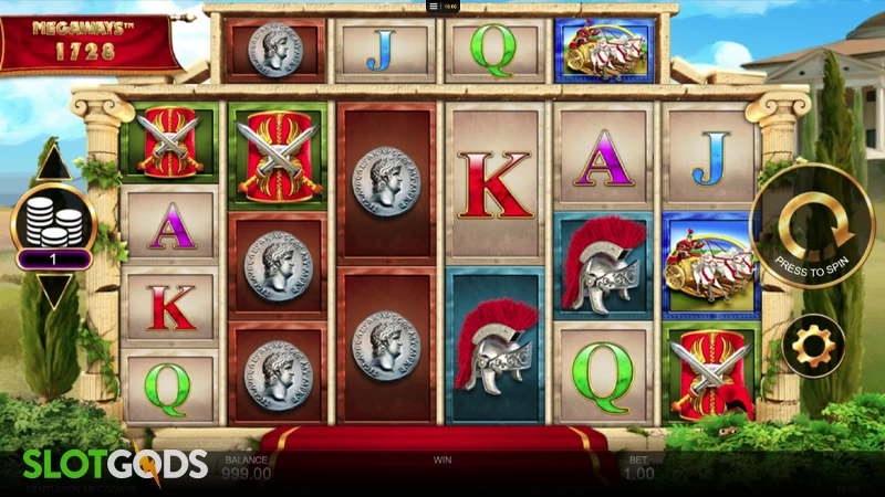 Centurion Megaways Slot - Screenshot 