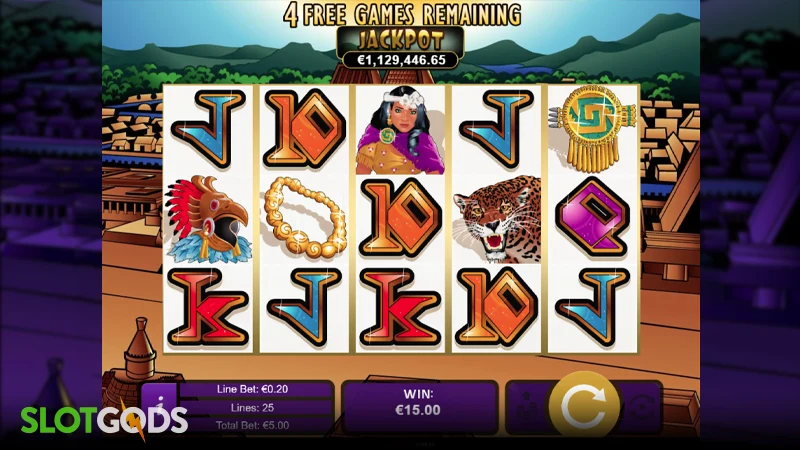 Aztec's Millions Slot - Screenshot 3
