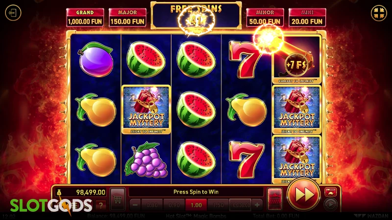 Hot Slot™: Magic Bombs Slot - Screenshot 3