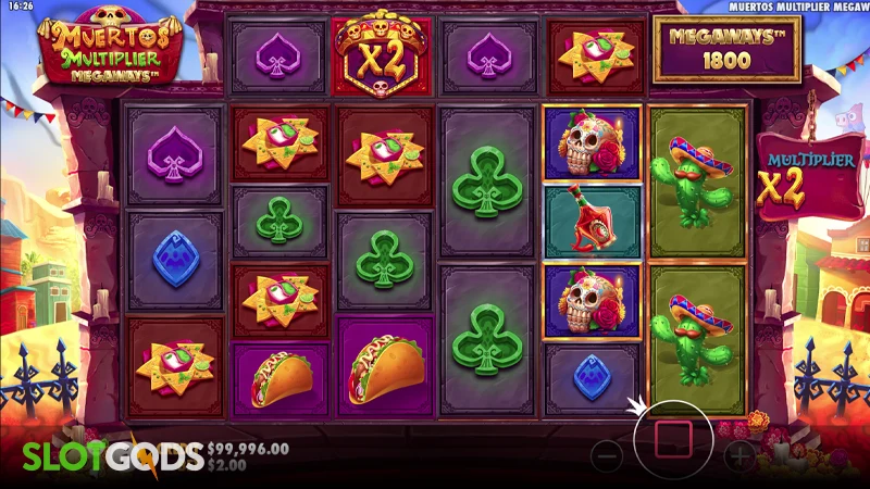 Muertos Multiplier Megaways Slot - Screenshot 3