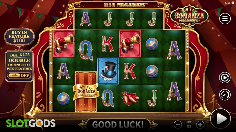 Big Top Bonanza Megaways Slot - Screenshot 2