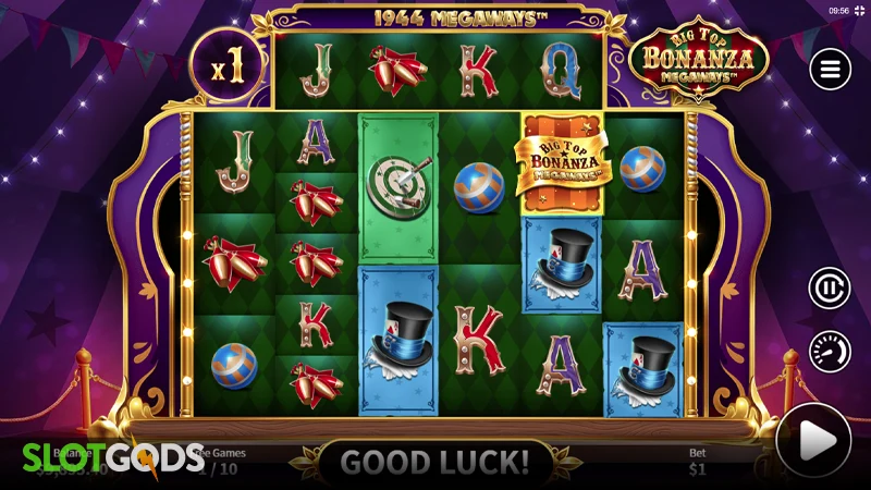 Big Top Bonanza Megaways Slot - Screenshot 3