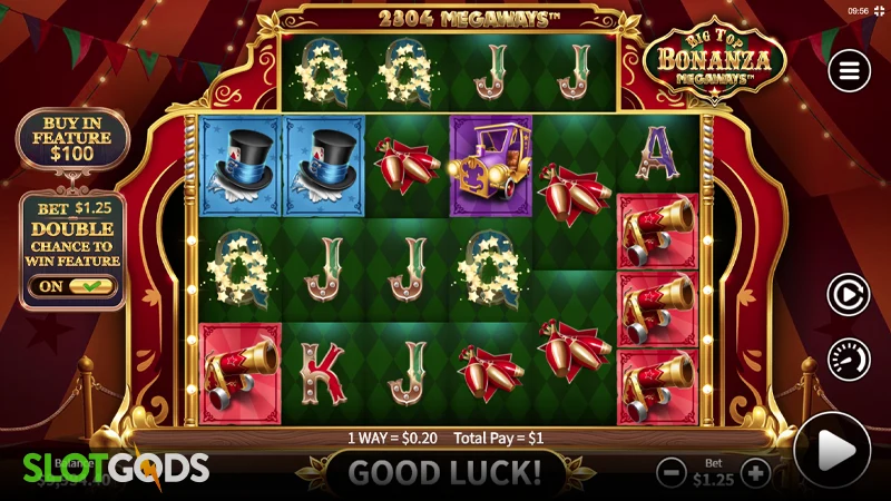Big Top Bonanza Megaways Slot - Screenshot 4