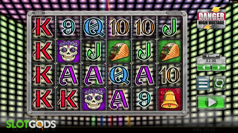 Danger High Voltage Slot - Screenshot 