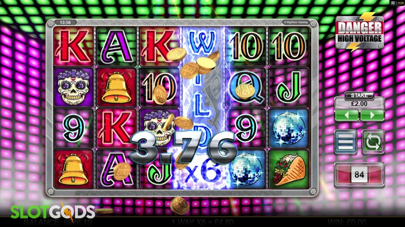Danger High Voltage Slot - Screenshot 2