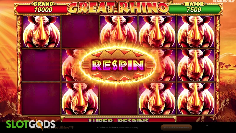 Great Rhino Slot - Screenshot 3