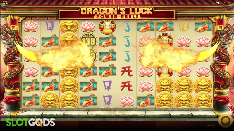 Dragon's Luck Power Reels Slot - Screenshot 3