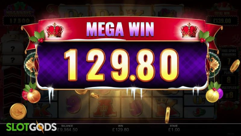 Santa King Megaways Slot - Screenshot 5