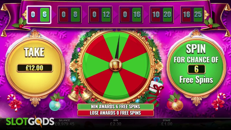 Santa King Megaways Slot - Screenshot 3