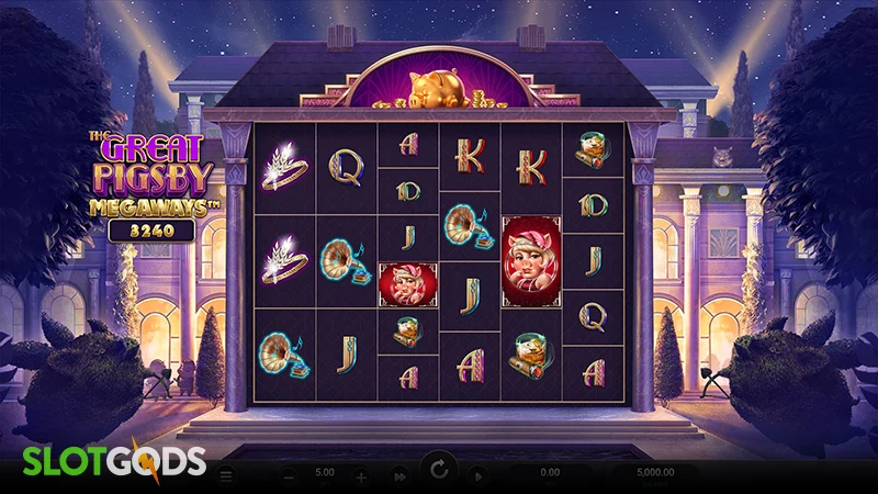 The Great Pigsby Megaways Slot - Screenshot 