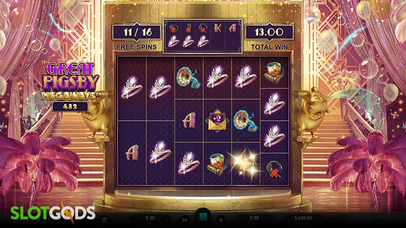 The Great Pigsby Megaways Slot - Screenshot 3