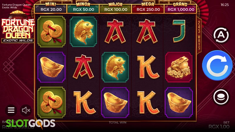 Fortune Dragon Queen: Exotic Wilds Slot - Screenshot 