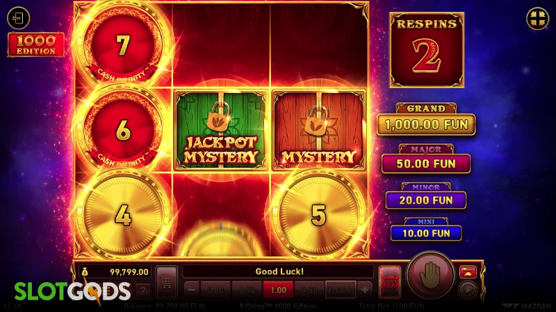 9 Coins™: 1000 Edition Slot - Screenshot 3