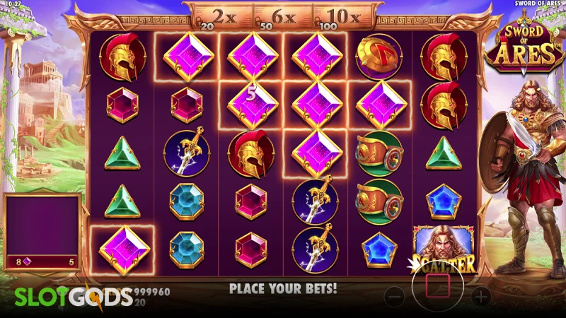 Sword of Ares Slot - Screenshot 2