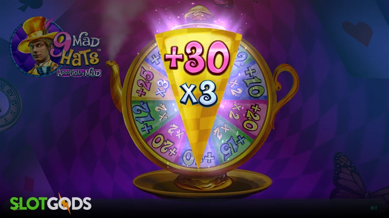 9 Mad Hats Slot - Screenshot 3