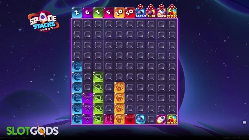 Space Stacks Slot - Screenshot 