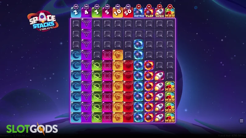Space Stacks Slot - Screenshot 2