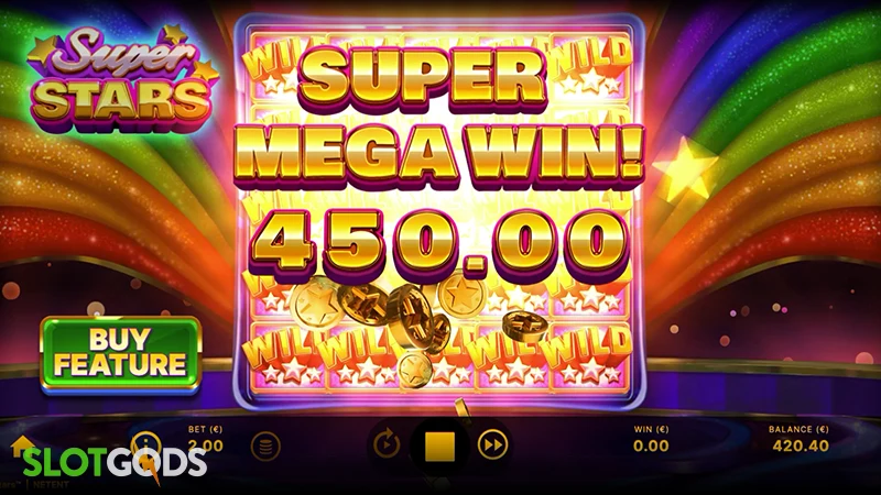 Superstars Slot - Screenshot 3