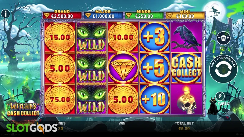 Witches: Cash Collect Slot - Screenshot 