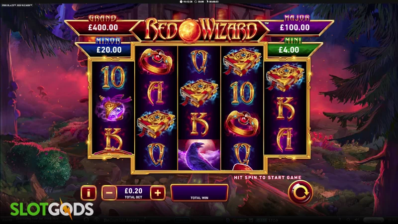 Red Wizard Slot - Screenshot 