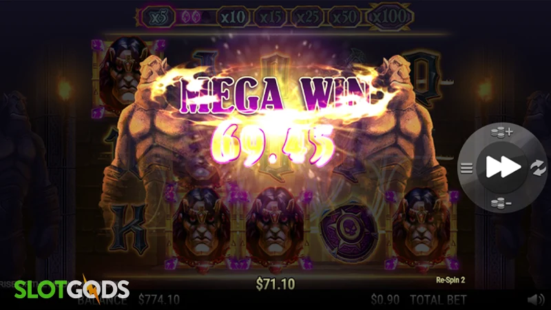 Rise of the Mountain King Slot - Screenshot 4