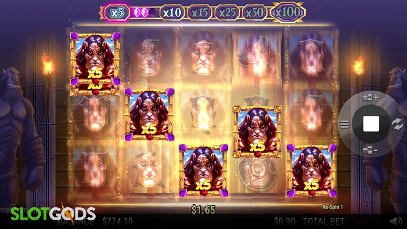 Rise of the Mountain King Slot - Screenshot 3