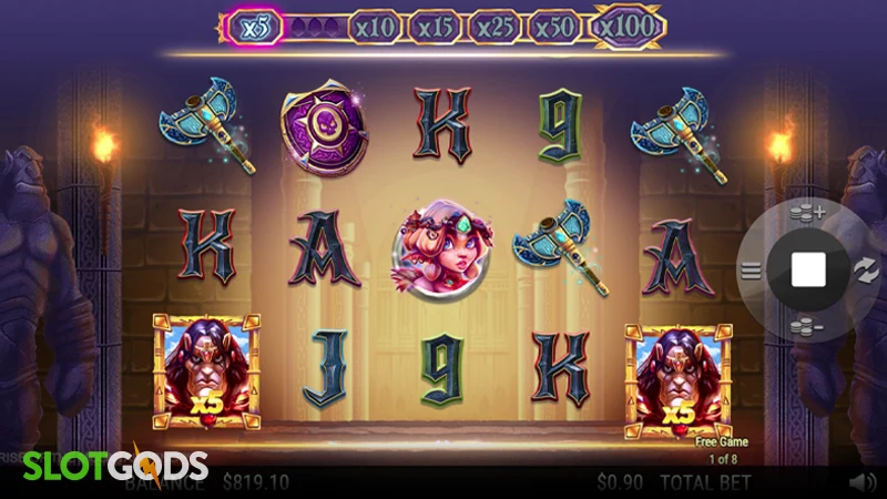 Rise of the Mountain King Slot - Screenshot 2