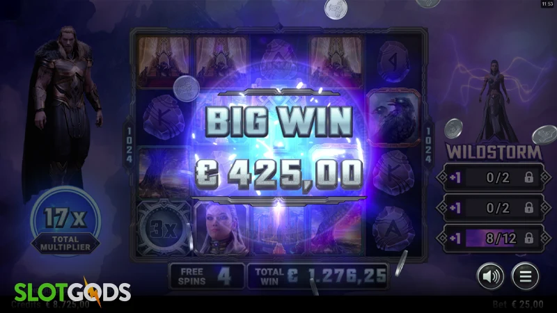 Thunderstruck Stormchaser Slot - Screenshot 4