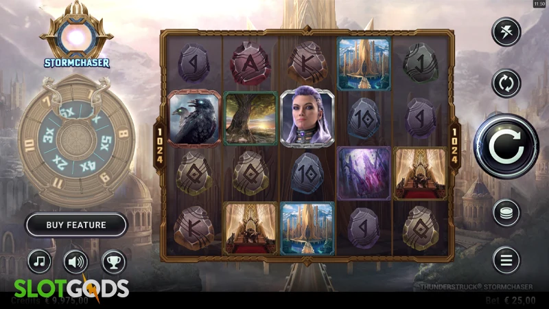 Thunderstruck Stormchaser Slot - Screenshot 
