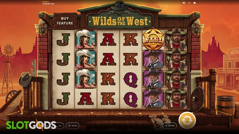 Wilds of the West Slot - Screenshot 
