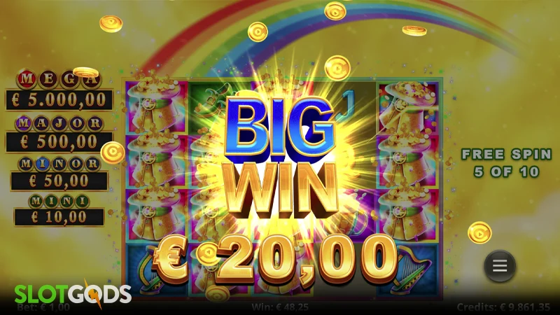 3 Lucky Rainbows Slot - Screenshot 4