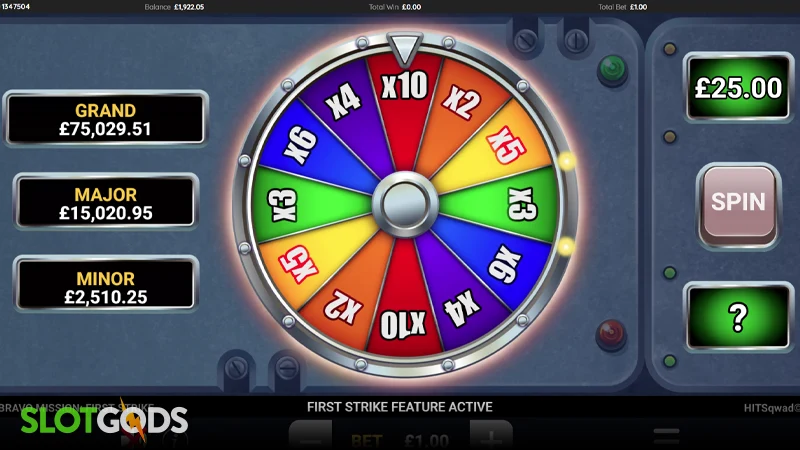 Bravo Mission: First Strike Slot - Screenshot 3