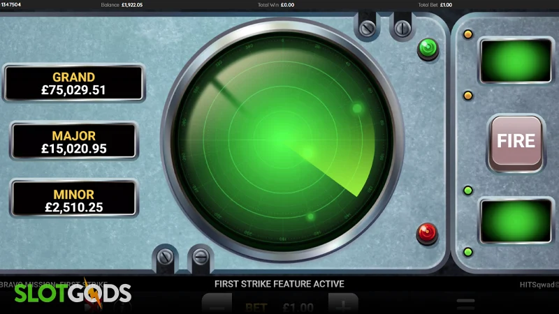 Bravo Mission: First Strike Slot - Screenshot 2