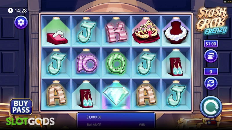 Stash & Grab Frenzy Slot - Screenshot 