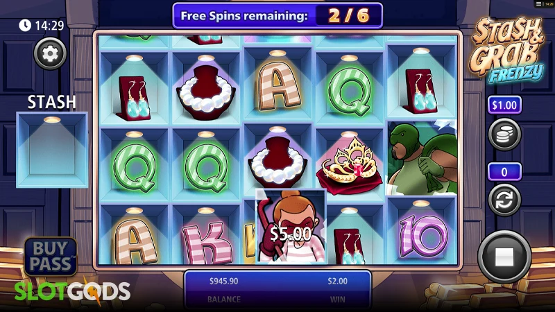 Stash & Grab Frenzy Slot - Screenshot 4