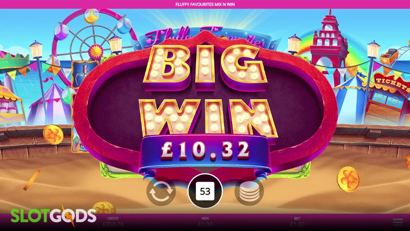 Fluffy Favourites Mix n Win Slot - Screenshot 4