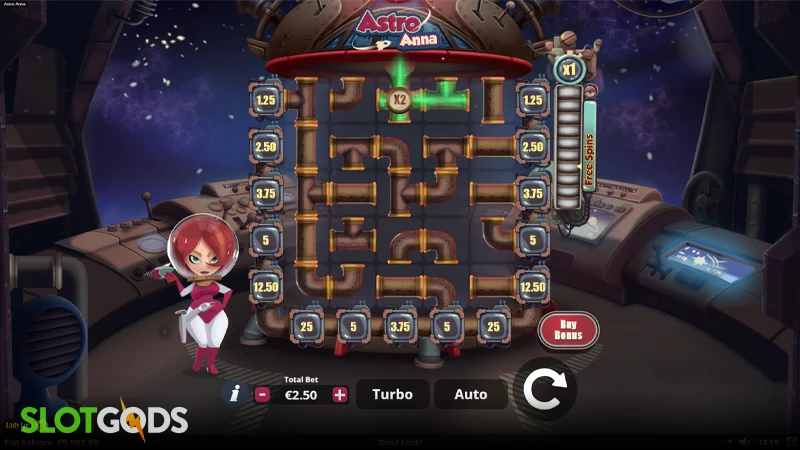 Astro Anna Online Slot by Lady Luck Games