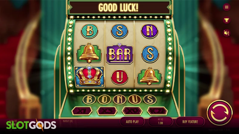 Triple Royal Gold Slot - Screenshot 