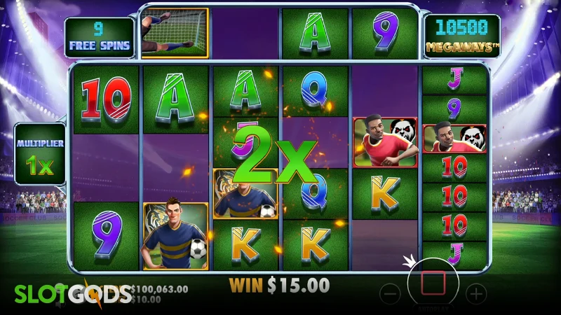 Spin & Score Megaways Slot - Screenshot 3