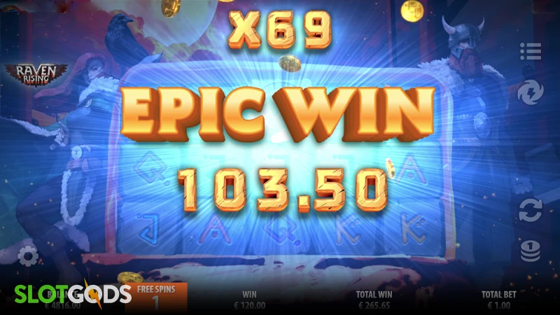 Raven Rising Slot - Screenshot 4