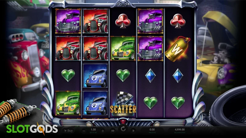 Hot Rod Racers Slot - Screenshot 