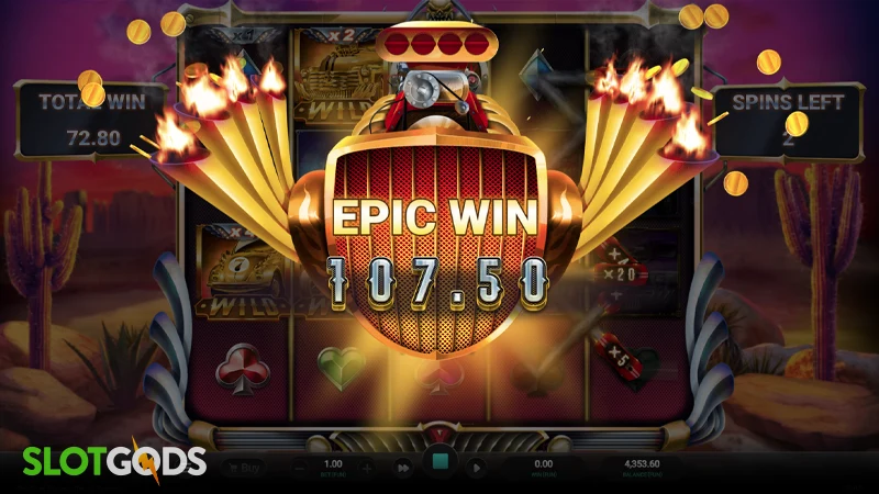 Hot Rod Racers Slot - Screenshot 4