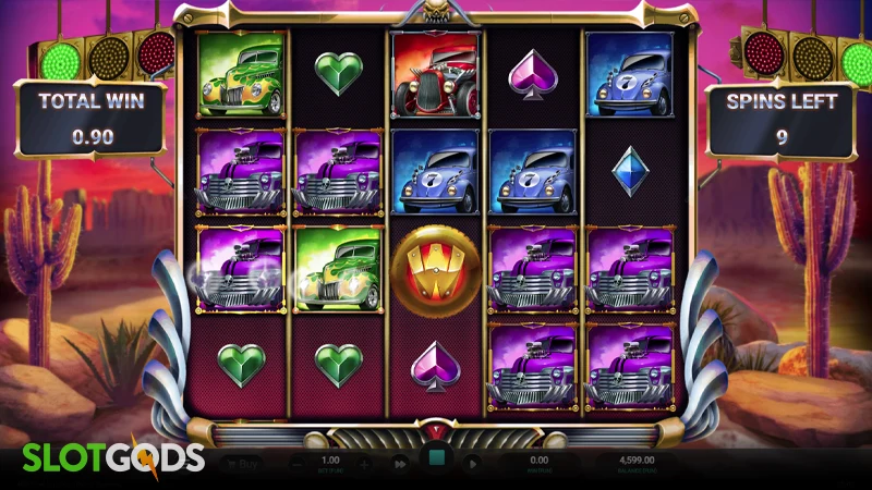 Hot Rod Racers Slot - Screenshot 3