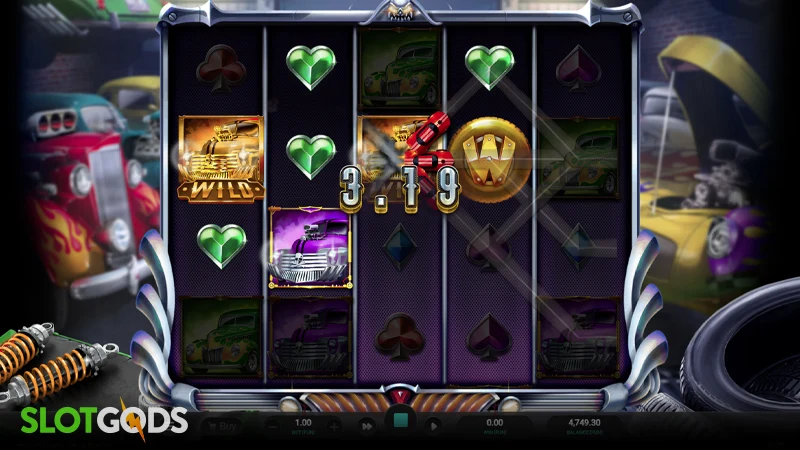 Hot Rod Racers Slot - Screenshot 2