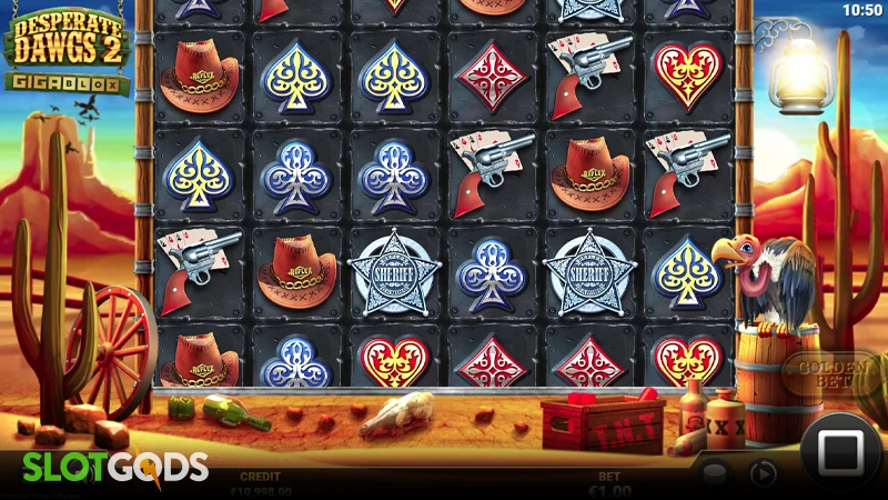 Desperate Dawgs 2 Gigablox Slot - Screenshot 