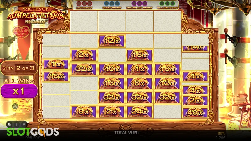 Riches of Rumpelstiltskin Megaways Slot - Screenshot 3
