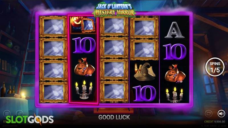 Jack O' Lantern's Mystery Mirrors Slot - Screenshot 3