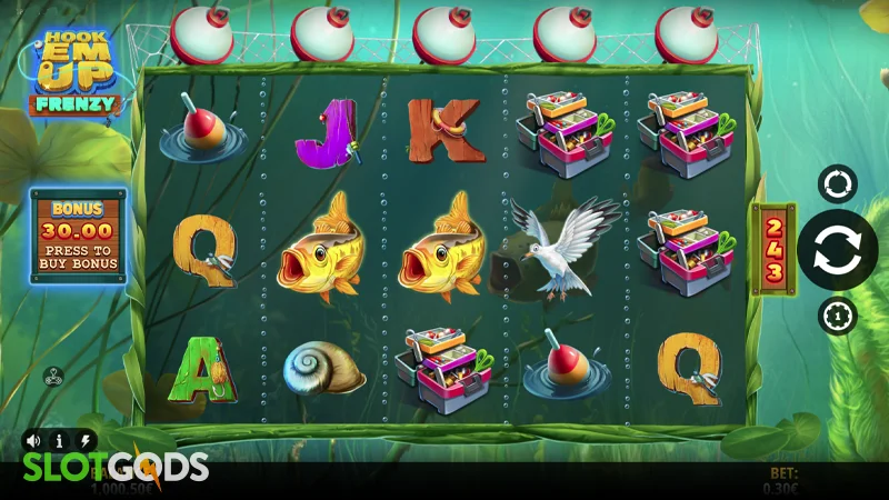Hook 'Em Up Frenzy Slot - Screenshot 3